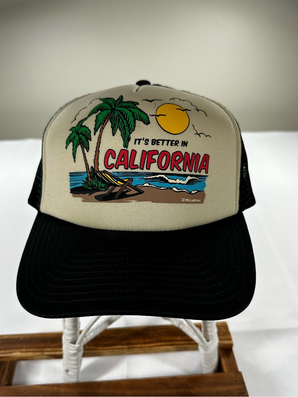 Billabong “It’s Better in California” Trucker Hat 🌴 Snapback